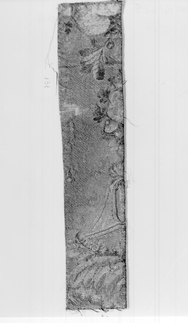 tessuto, frammento - manifattura italiana (sec. XVIII)