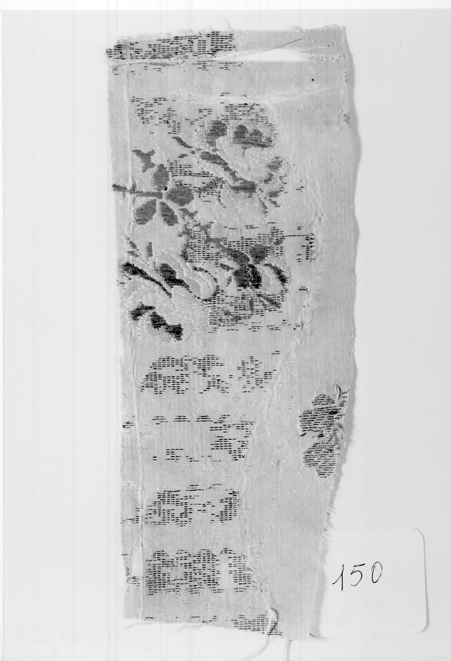 tessuto, frammento - manifattura italiana, manifattura francese (metà sec. XVIII)