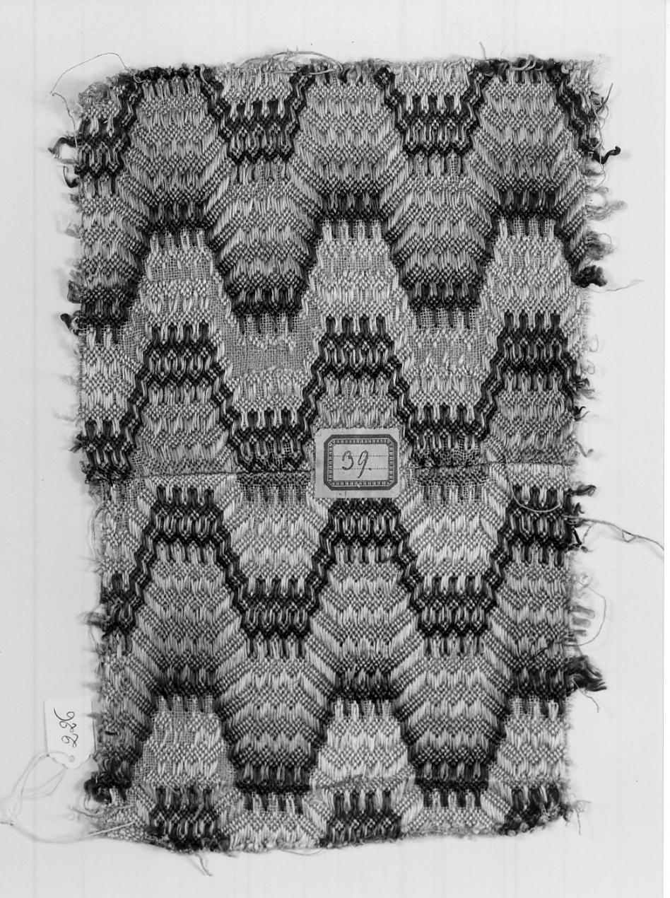 tessuto, frammento - manifattura mantovana (sec. XVIII)