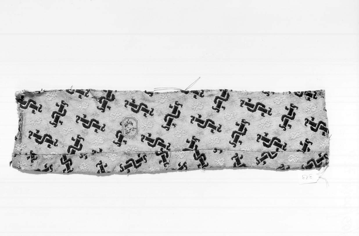 tessuto, frammento - manifattura italiana (inizio sec. XVII)