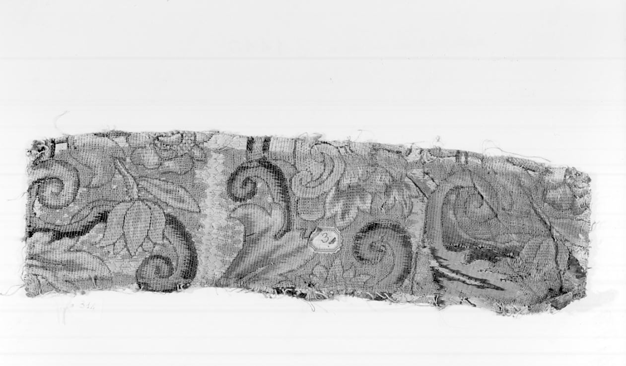 tessuto, frammento - manifattura italiana (sec. XVII)