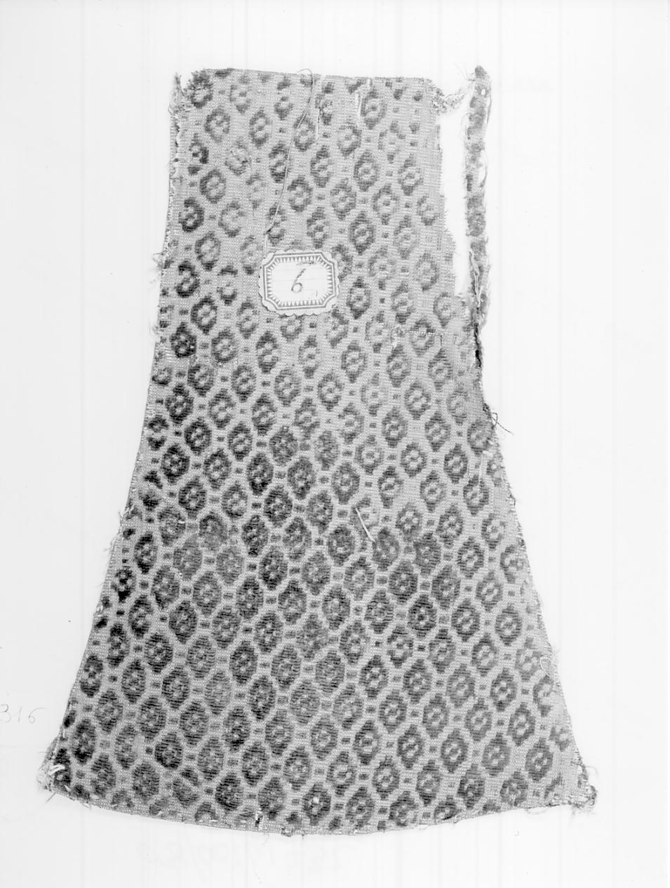 tessuto, frammento - manifattura italiana (inizio sec. XVII)