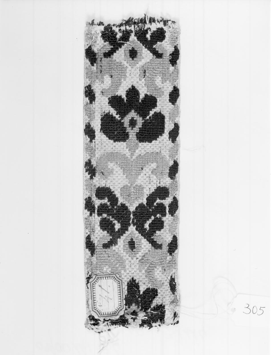 tessuto, frammento - manifattura italiana (fine sec. XVIII)