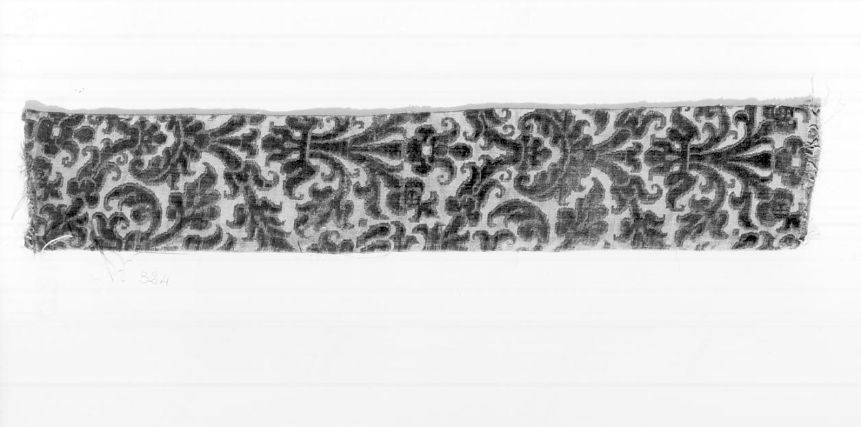 tessuto, frammento - manifattura italiana (seconda metà sec. XVI)