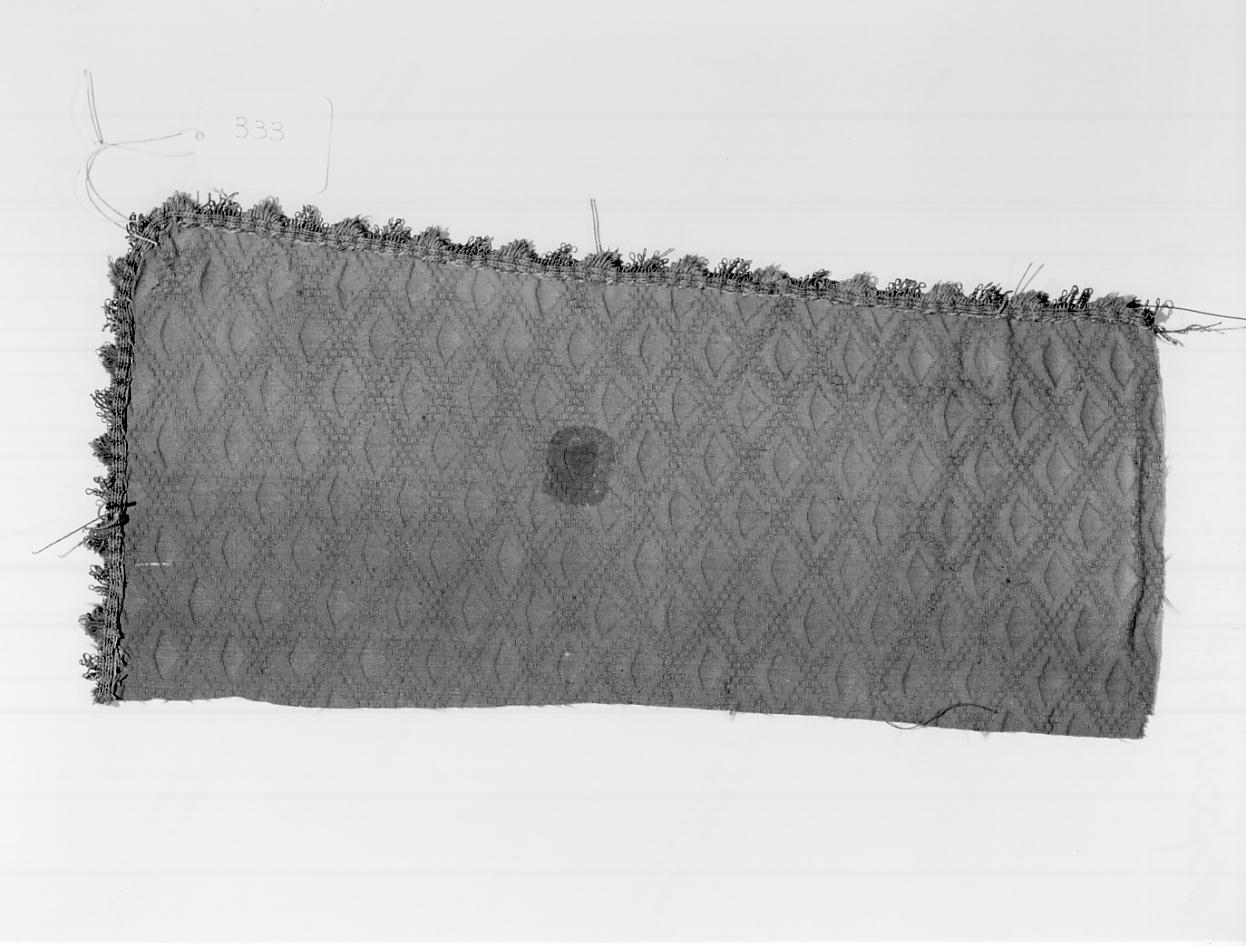 tessuto, frammento - manifattura italiana (fine/inizio secc. XVI/ XVII)