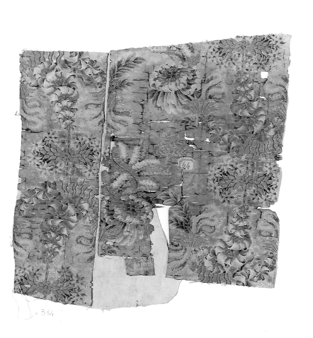 tessuto, frammento - manifattura italiana (sec. XVIII)