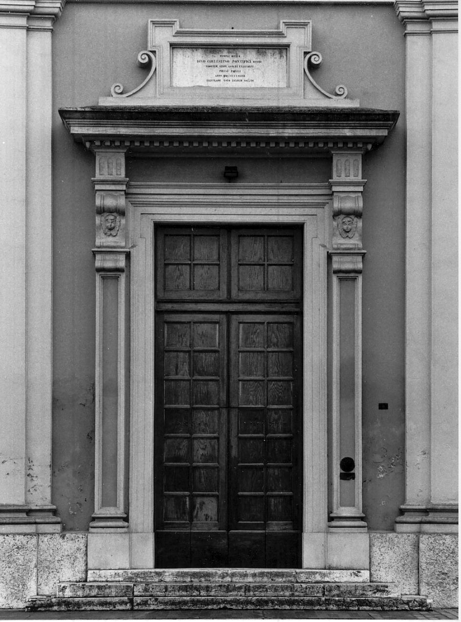 portale maggiore, elemento d'insieme - ambito mantovano (sec. XIX)