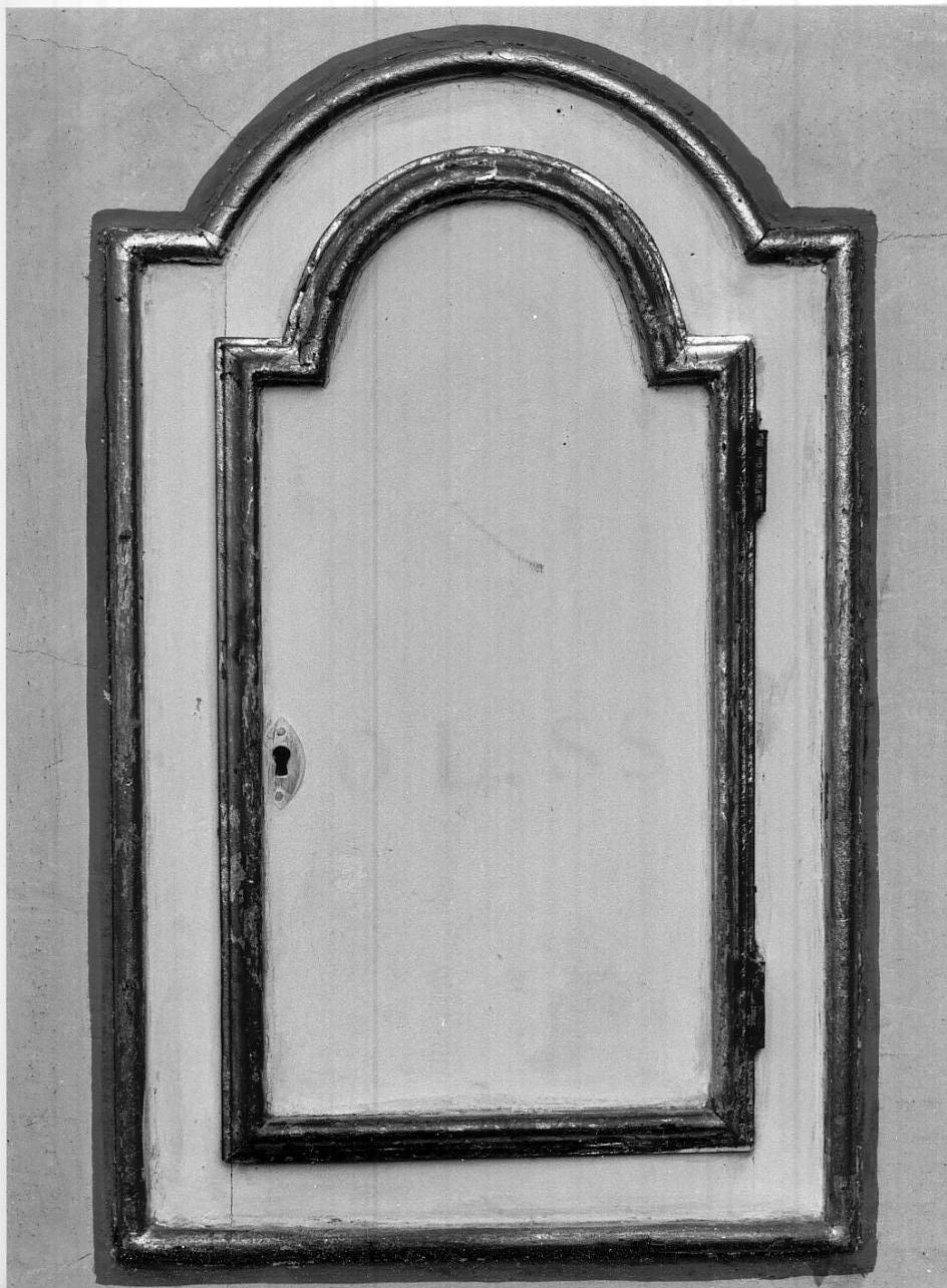 tabernacolo murale, serie - ambito mantovano (prima metà sec. XIX)