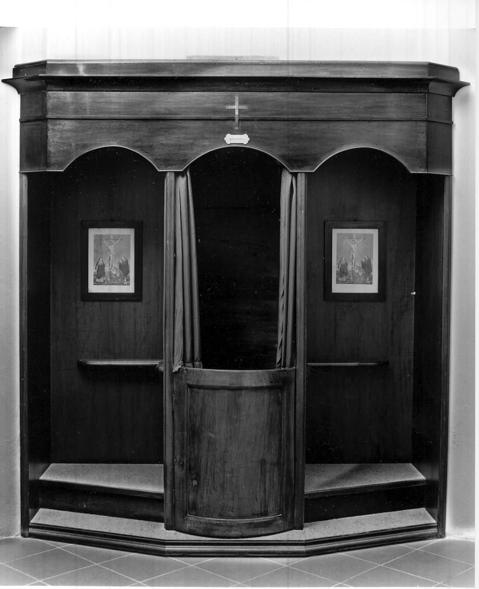 confessionale, serie - ambito mantovano (prima metà sec. XX)