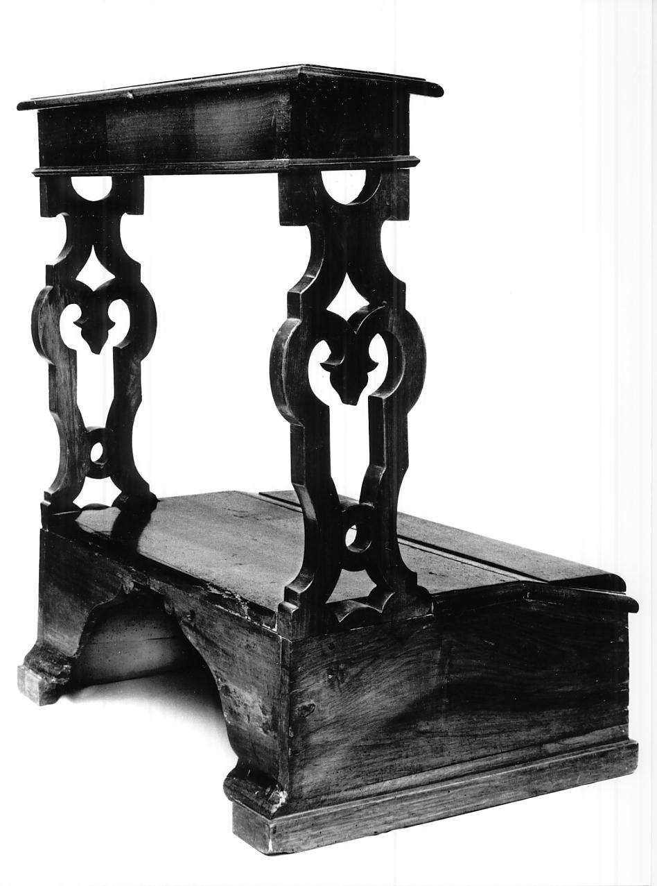 inginocchiatoio, serie - ambito mantovano (sec. XVIII)