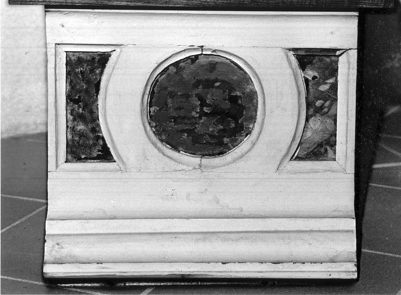 piedistallo di statua, serie - ambito mantovano (sec. XIX)