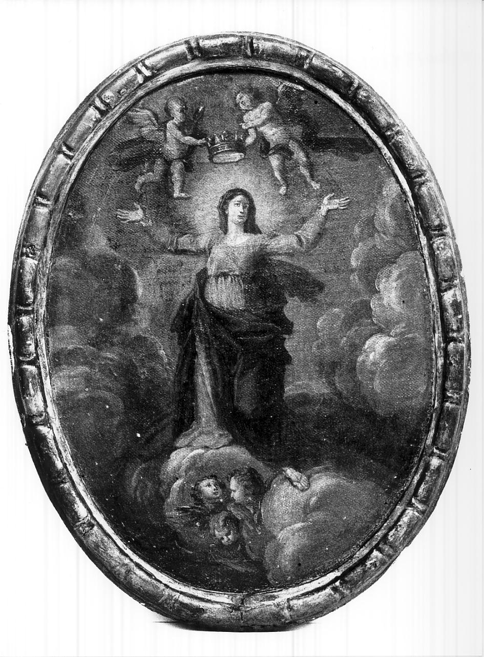 incoronazione di Maria Vergine (dipinto, pendant) - ambito lombardo (fine/inizio secc. XVIII/ XIX)