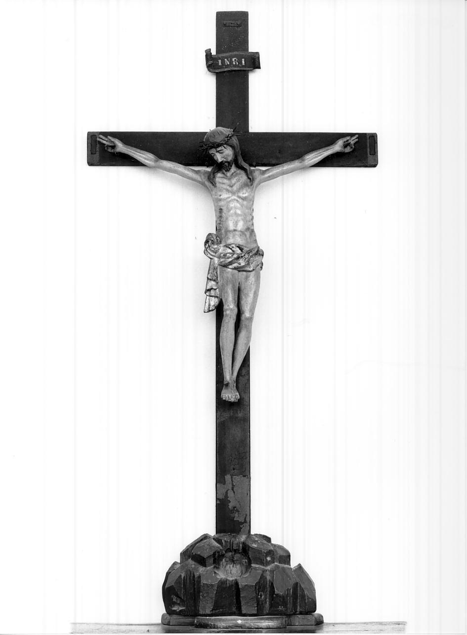 crocifisso, opera isolata - bottega mantovana (prima metà sec. XIX)