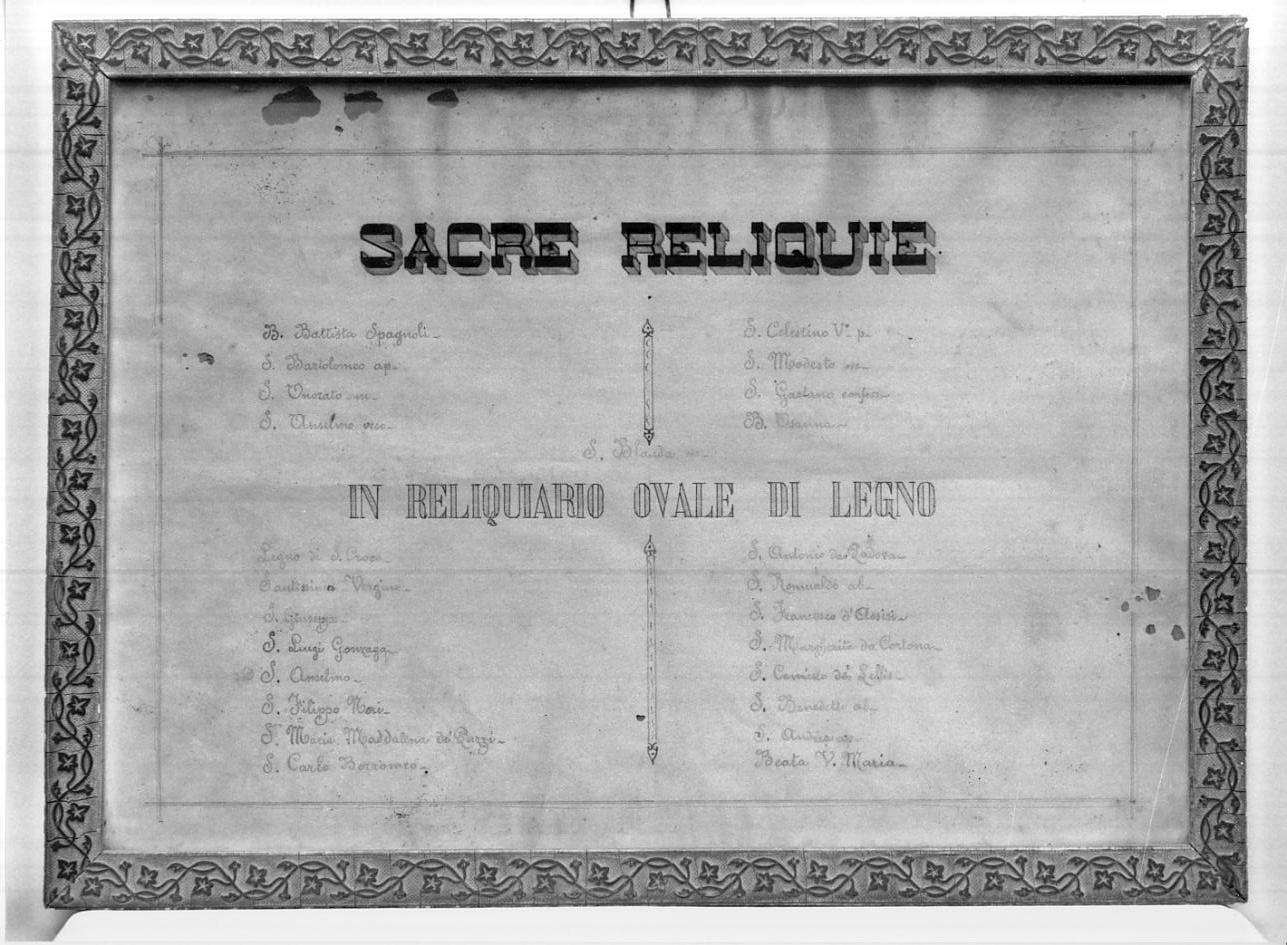 cornice, opera isolata - ambito lombardo (fine/inizio secc. XIX/ XX)