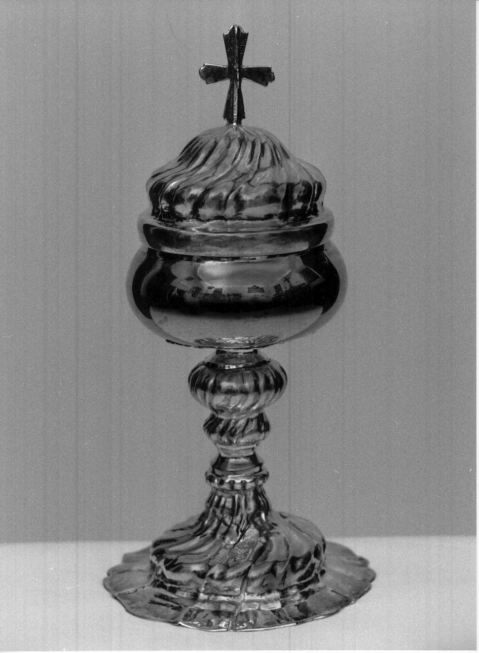 pisside da viatico, opera isolata - ambito lombardo (sec. XVIII)