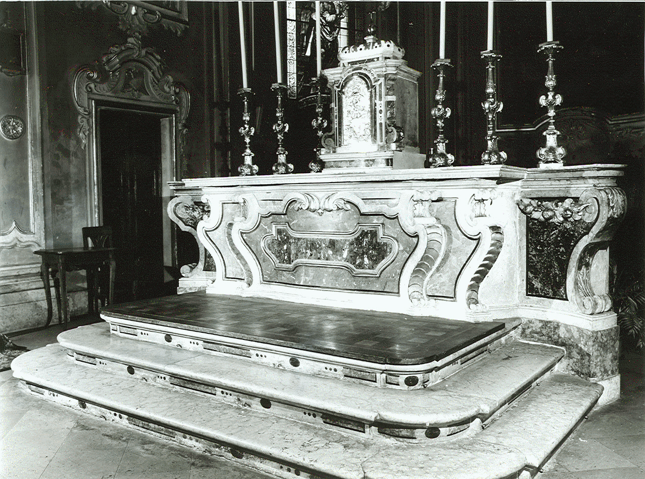 altare maggiore, opera isolata - ambito cremonese (seconda metà sec. XVIII)