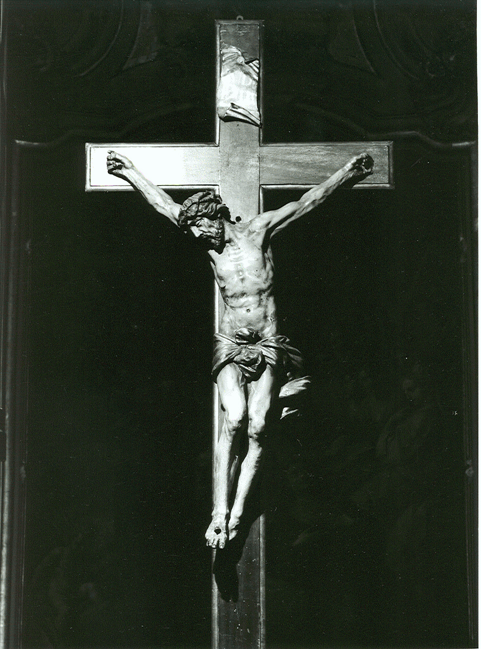 crocifisso, opera isolata - ambito italiano (seconda metà sec. XVIII)