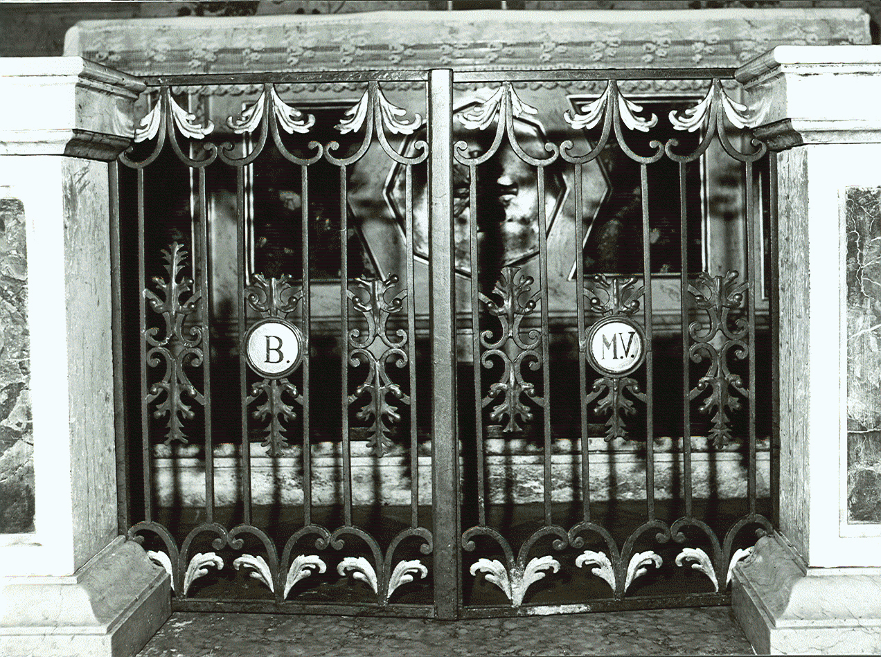 cancellata di cappella, opera isolata - ambito lombardo (seconda metà sec. XVIII)