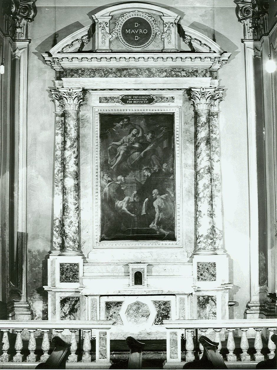 altare, elemento d'insieme - ambito mantovano (seconda metà sec. XVIII)