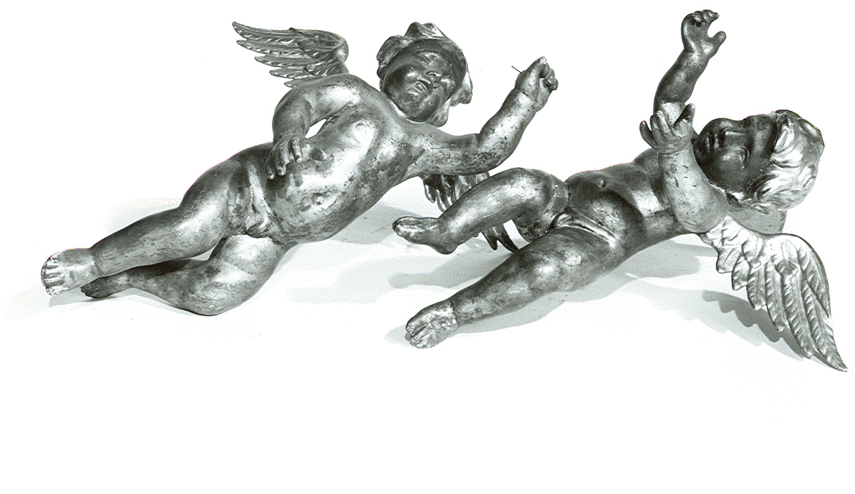 angeli (statuetta, serie) - ambito italiano (seconda metà sec. XVIII)