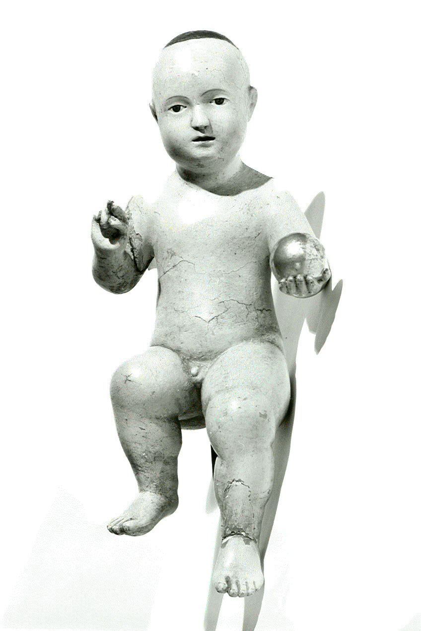 Gesù Bambino benedicente (scultura, opera isolata) - ambito italiano (primo quarto sec. XX)