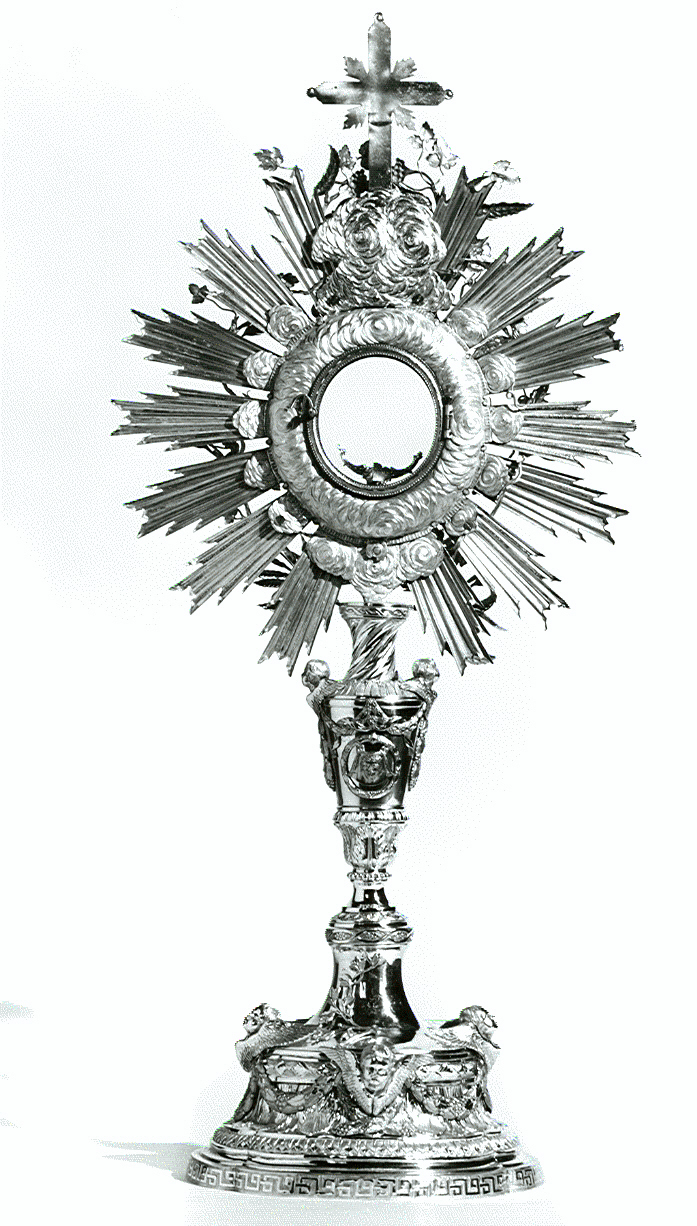 ostensorio, opera isolata - ambito italiano (prima metà sec. XX)