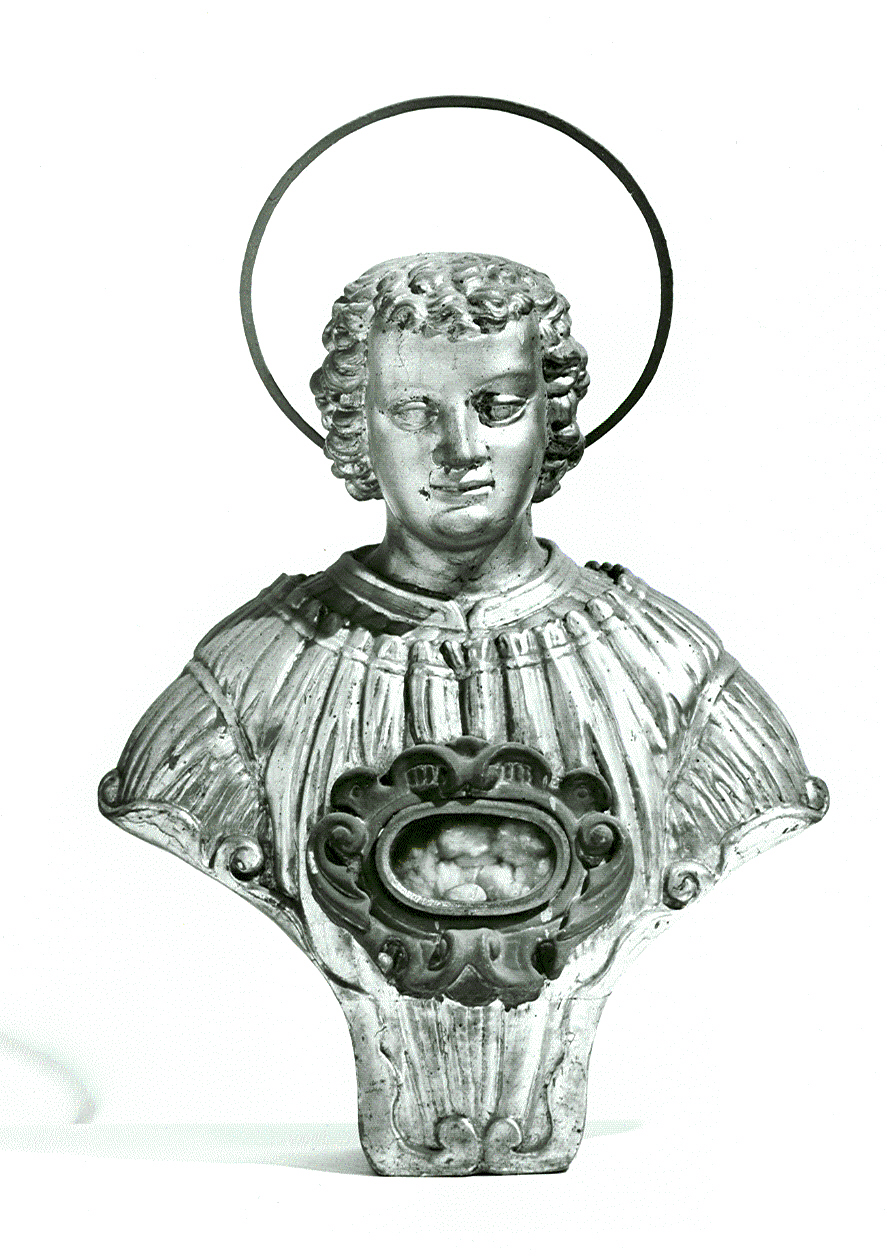 Santa Crescenzia (reliquiario - a busto, opera isolata) - ambito italiano (seconda metà sec. XVIII)