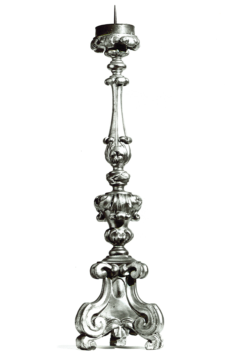 candeliere, serie - ambito italiano (seconda metà sec. XVIII)