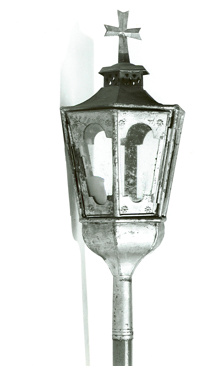 lanterna processionale, serie - ambito italiano (seconda metà sec. XIX)