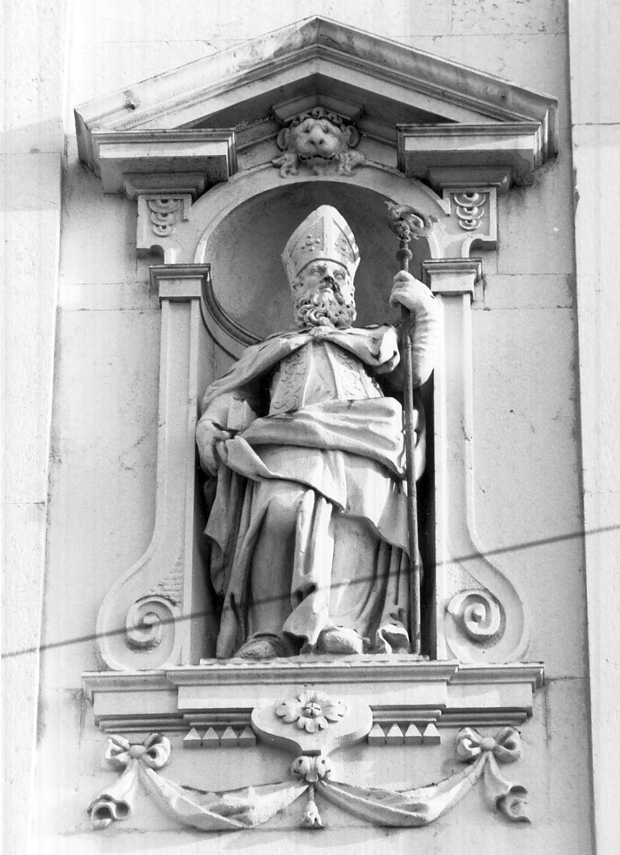 Sant'Antigio (statua, opera isolata) di Calegari Sante il Vecchio (attribuito) (sec. XVIII)