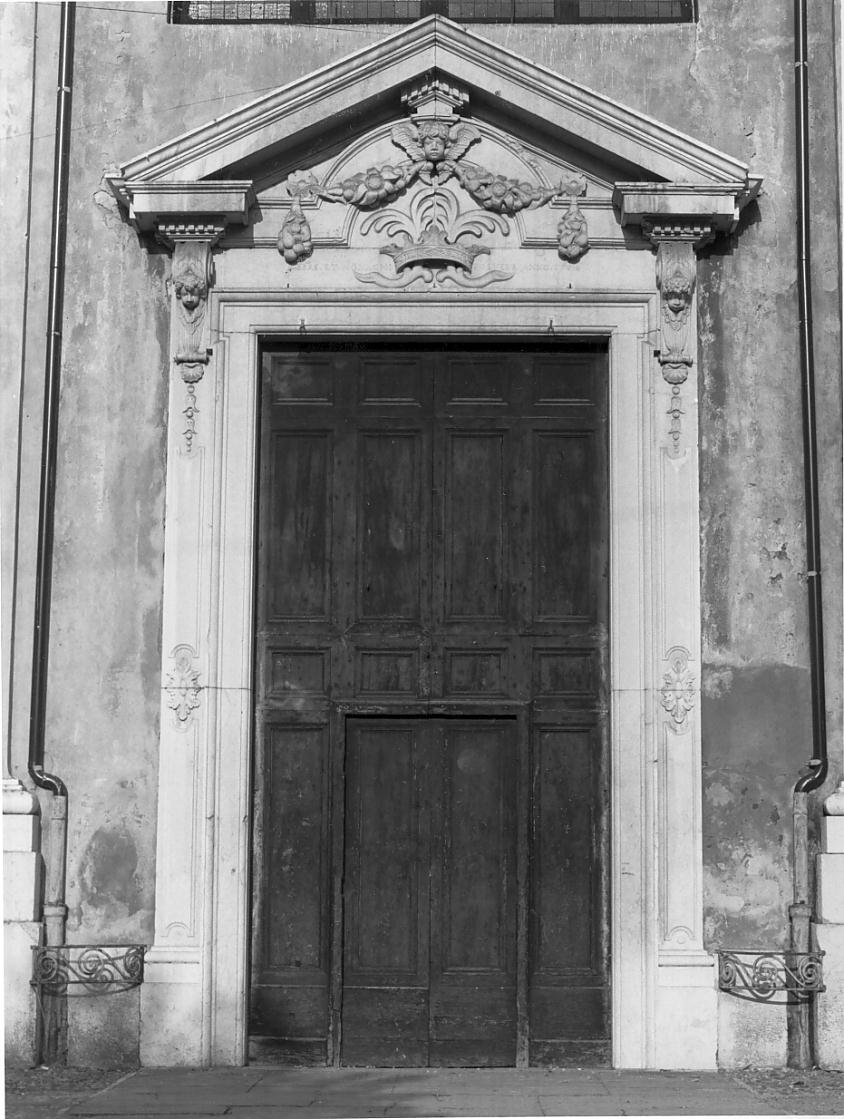 portale, opera isolata - ambito italiano (sec. XVII)