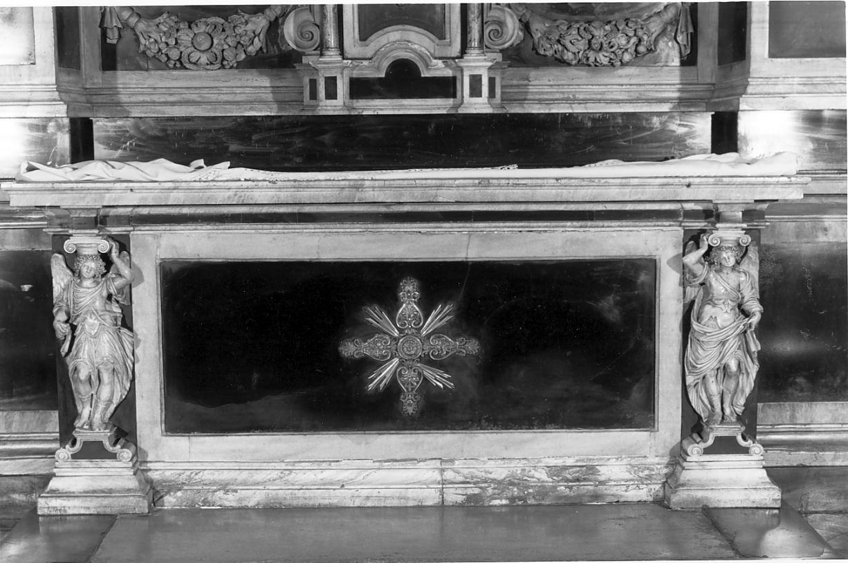 paliotto, elemento d'insieme di Carra Giovanni Antonio (attribuito) (sec. XVII)