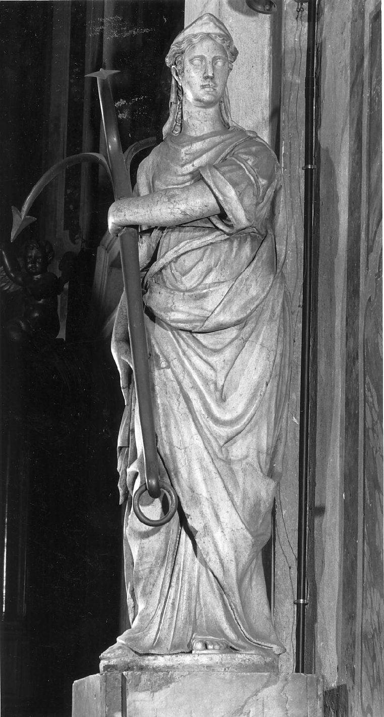 Speranza (statua, elemento d'insieme) di Carra Giovanni Antonio (attribuito) (sec. XVII)