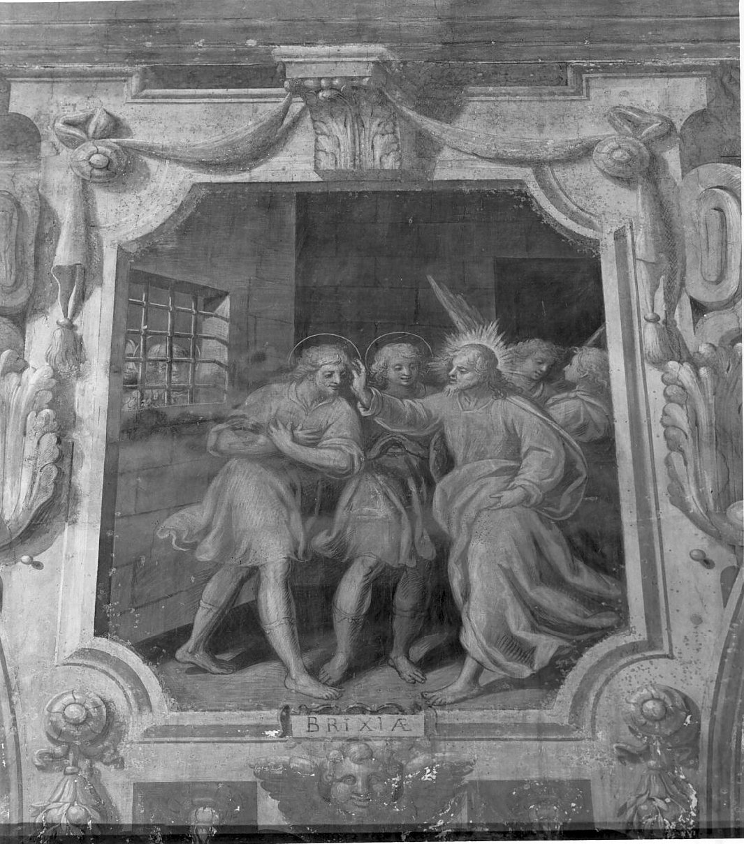 i Santi Faustino e Giovita a Brescia (dipinto, elemento d'insieme) di Rama Camillo (attribuito) (sec. XVII)