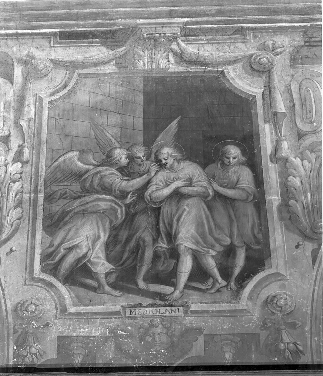 i Santi Faustino e Giovita a Milano (dipinto, elemento d'insieme) di Rama Camillo (attribuito) (sec. XVII)