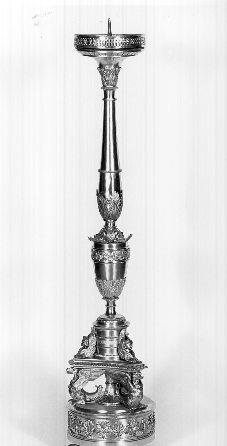 candeliere, serie - ambito bresciano (sec. XIX)