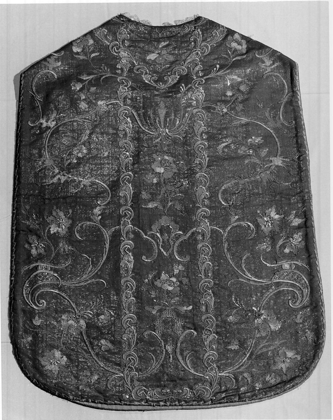 paramento liturgico, insieme - ambito italiano (seconda metà sec. XVIII)