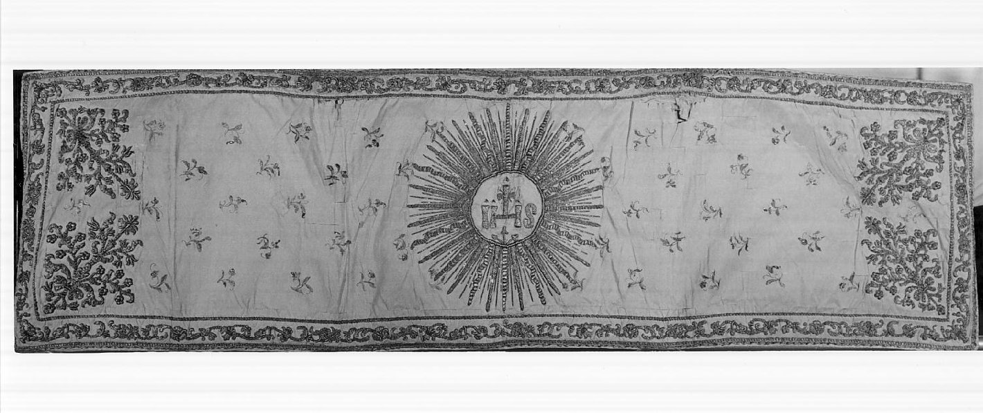 velo omerale, opera isolata - ambito italiano (sec. XIX)