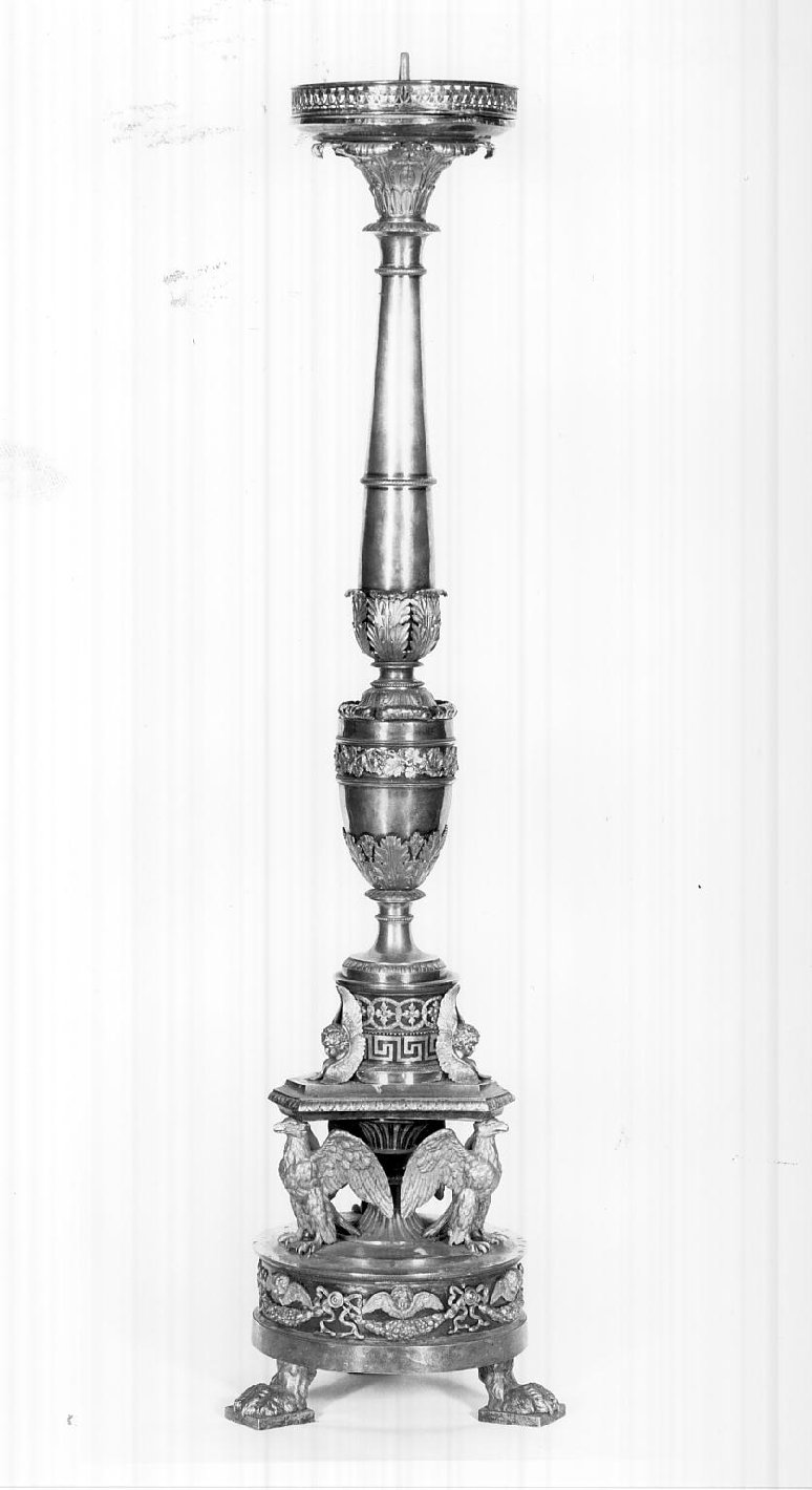 candeliere, serie - ambito bresciano (sec. XIX)