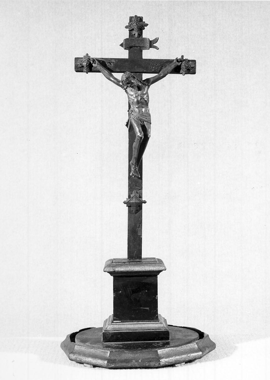 croce da tavolo, opera isolata - ambito cremonese (sec. XVIII)