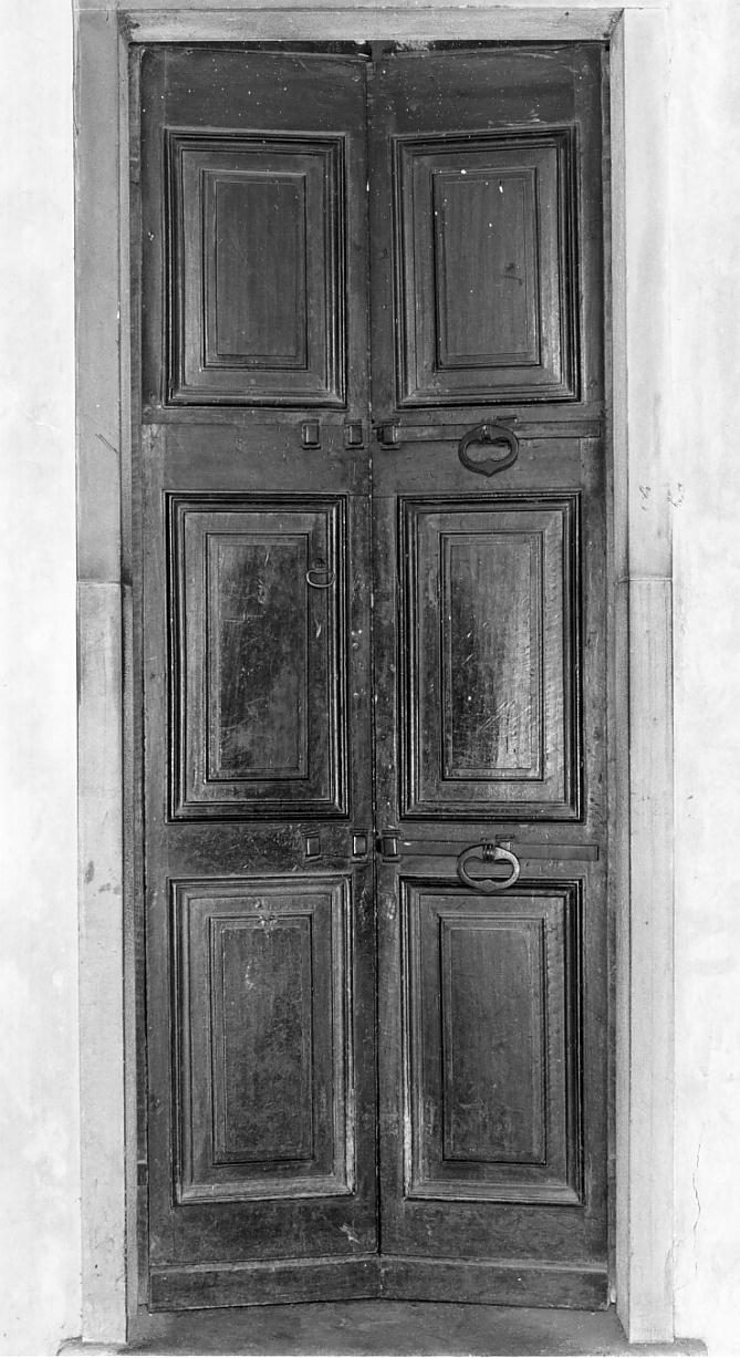 porta - a due battenti, opera isolata - ambito cremonese (sec. XVIII)