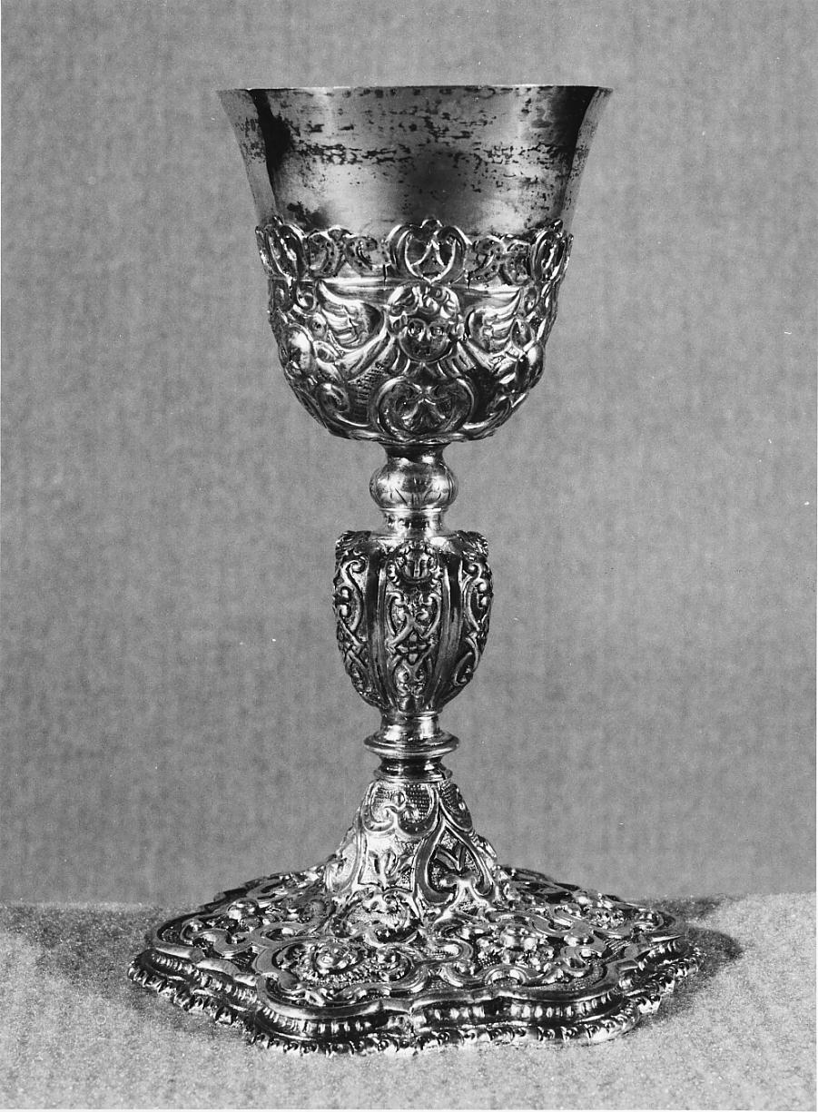 calice, opera isolata - ambito lombardo (sec. XVIII)