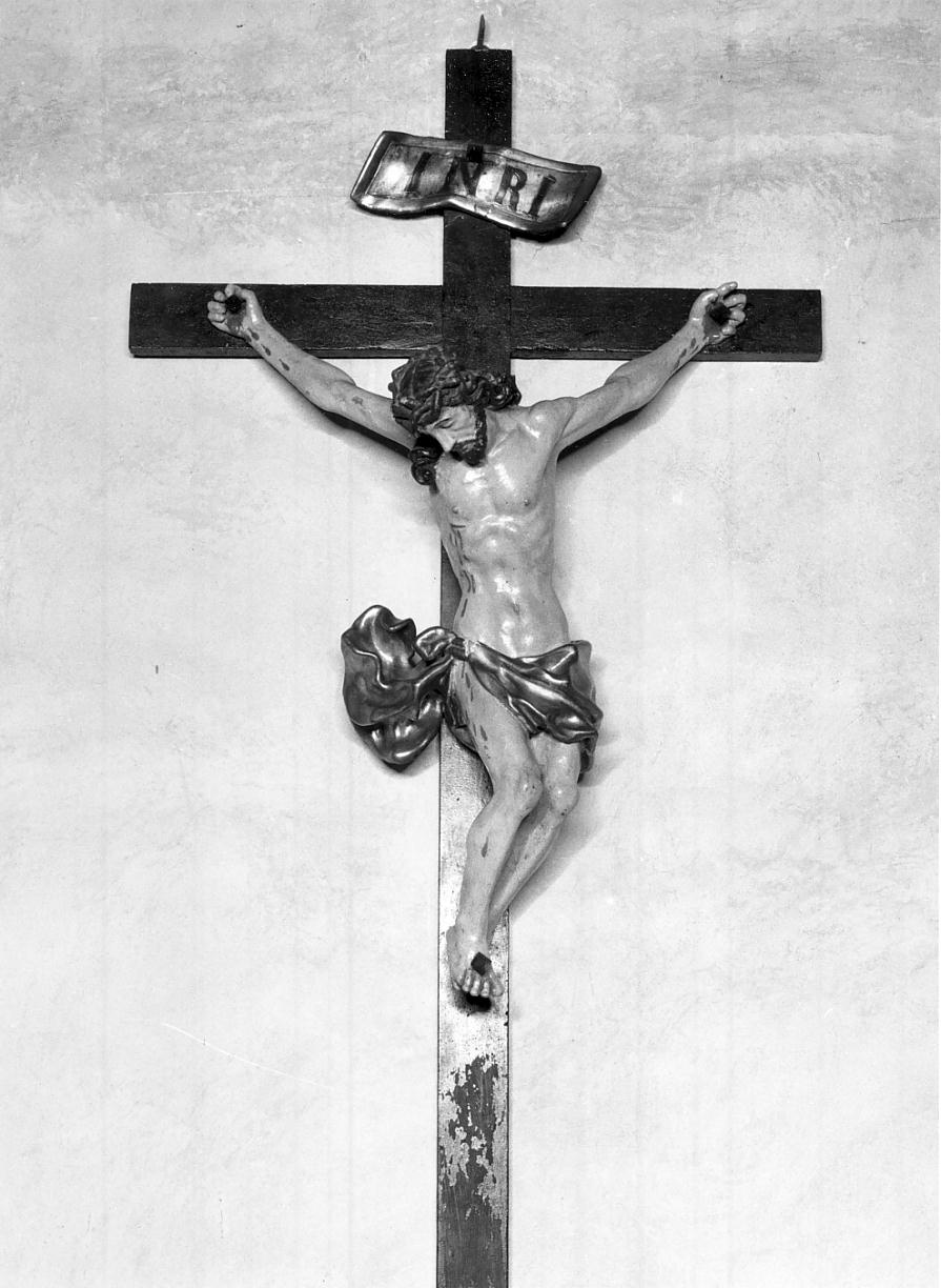crocifisso, opera isolata - ambito lombardo (fine/inizio secc. XVII/ XVIII)