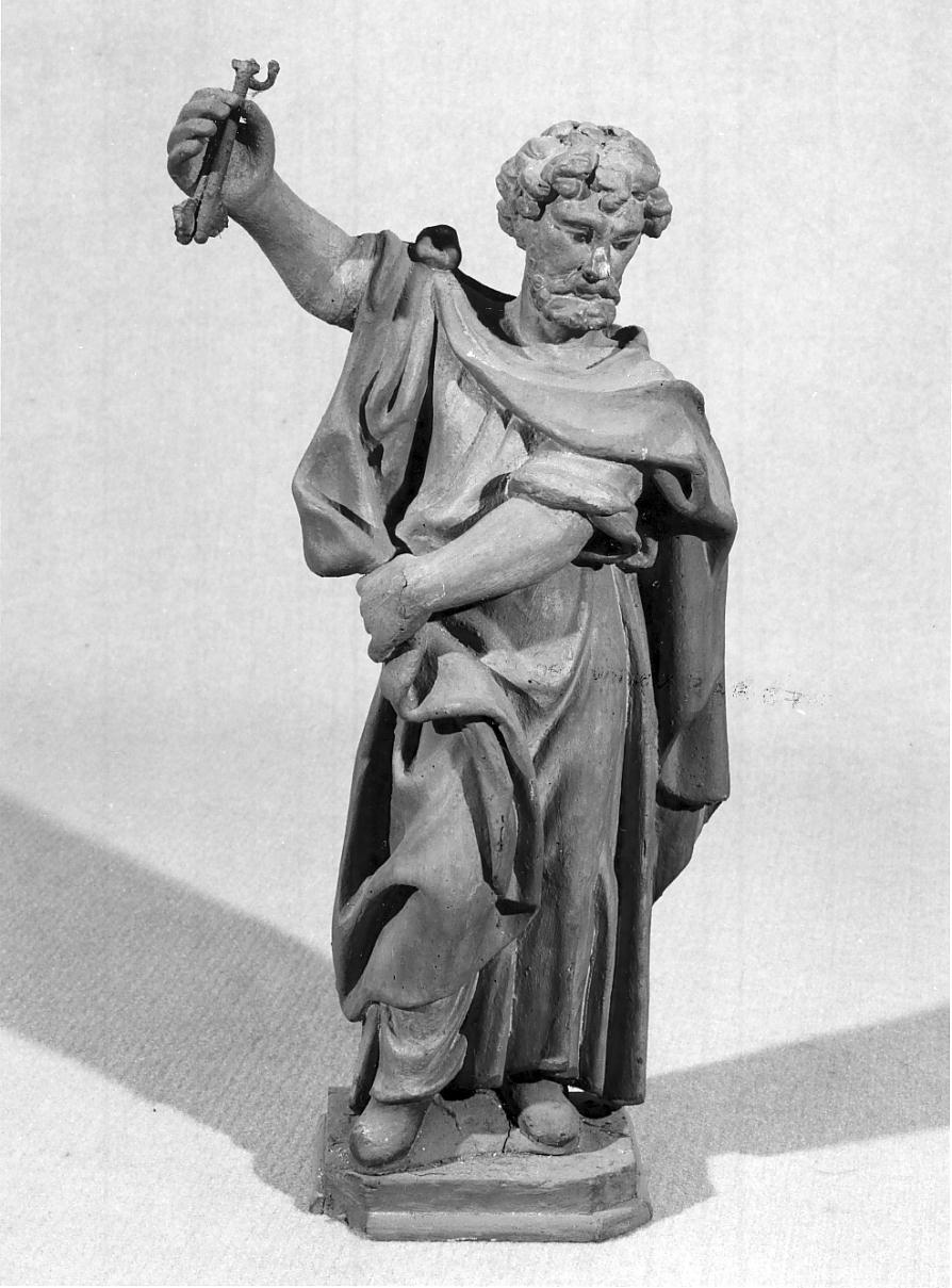 San Pietro (statua, opera isolata) - ambito cremonese (fine/inizio secc. XVII/ XVIII)