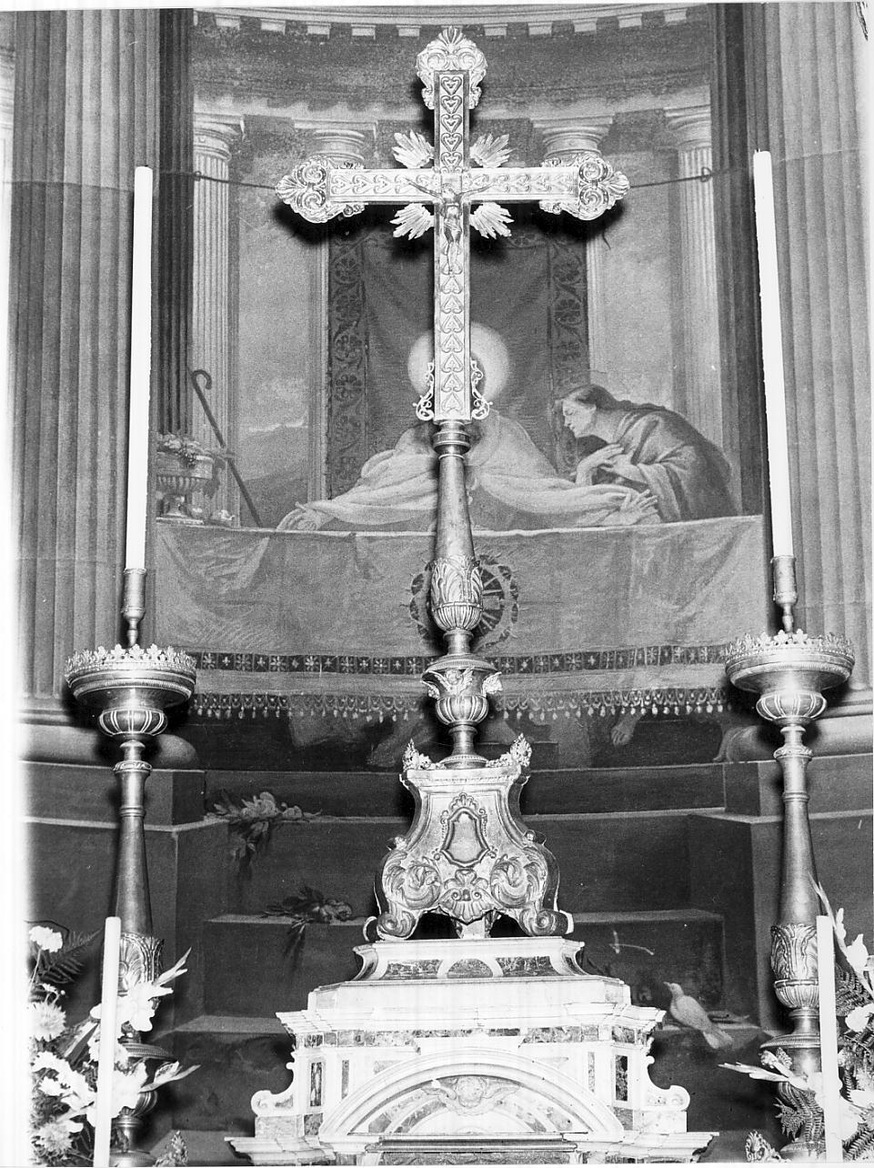 servizio d'altare, serie - ambito italiano (seconda metà sec. XIX)