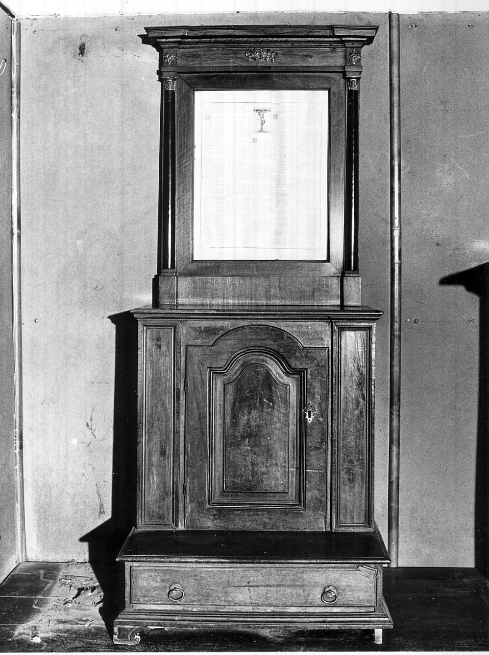 inginocchiatoio, coppia - ambito italiano (sec. XVIII, sec. XIX)