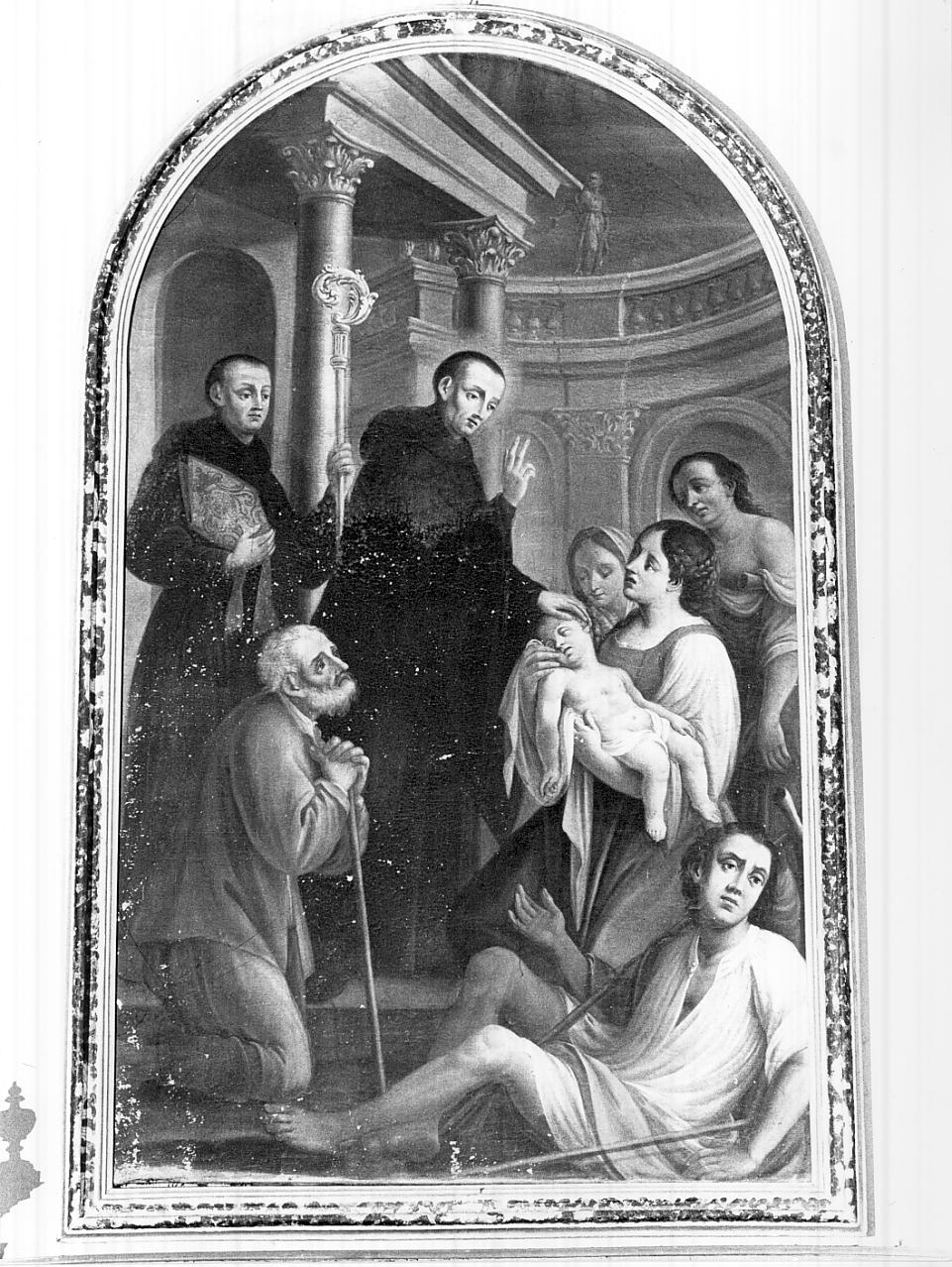 San Mauro abate (dipinto, opera isolata) - ambito veneto (seconda metà sec. XVII)