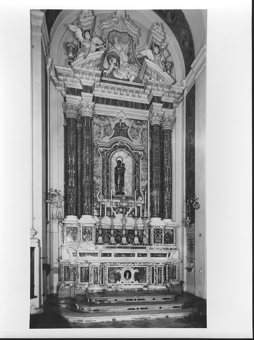 altare, opera isolata - ambito italiano (inizio sec. XIX)