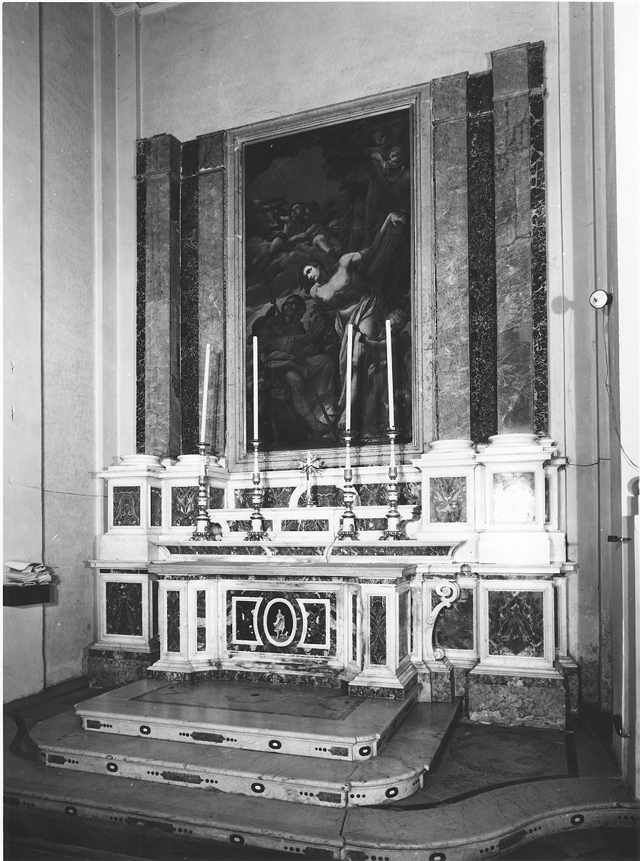 altare, insieme - ambito italiano (fine sec. XVIII)