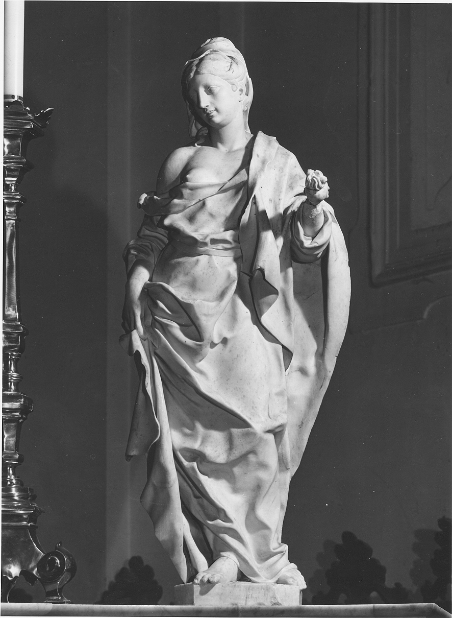 Fede, Carità (statua, coppia) - ambito italiano (sec. XVIII)